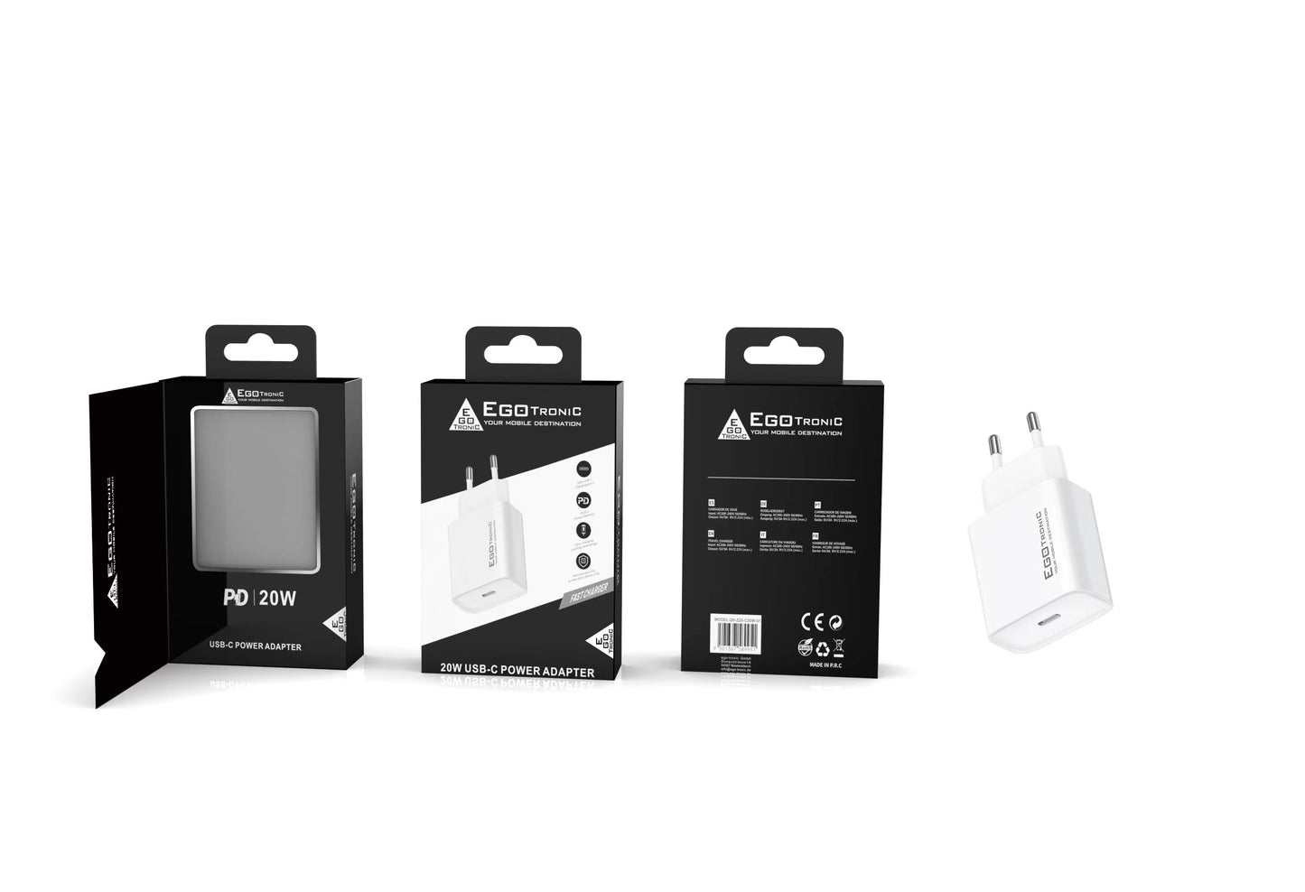 ego-tronic 20W USB-C Ladegerät