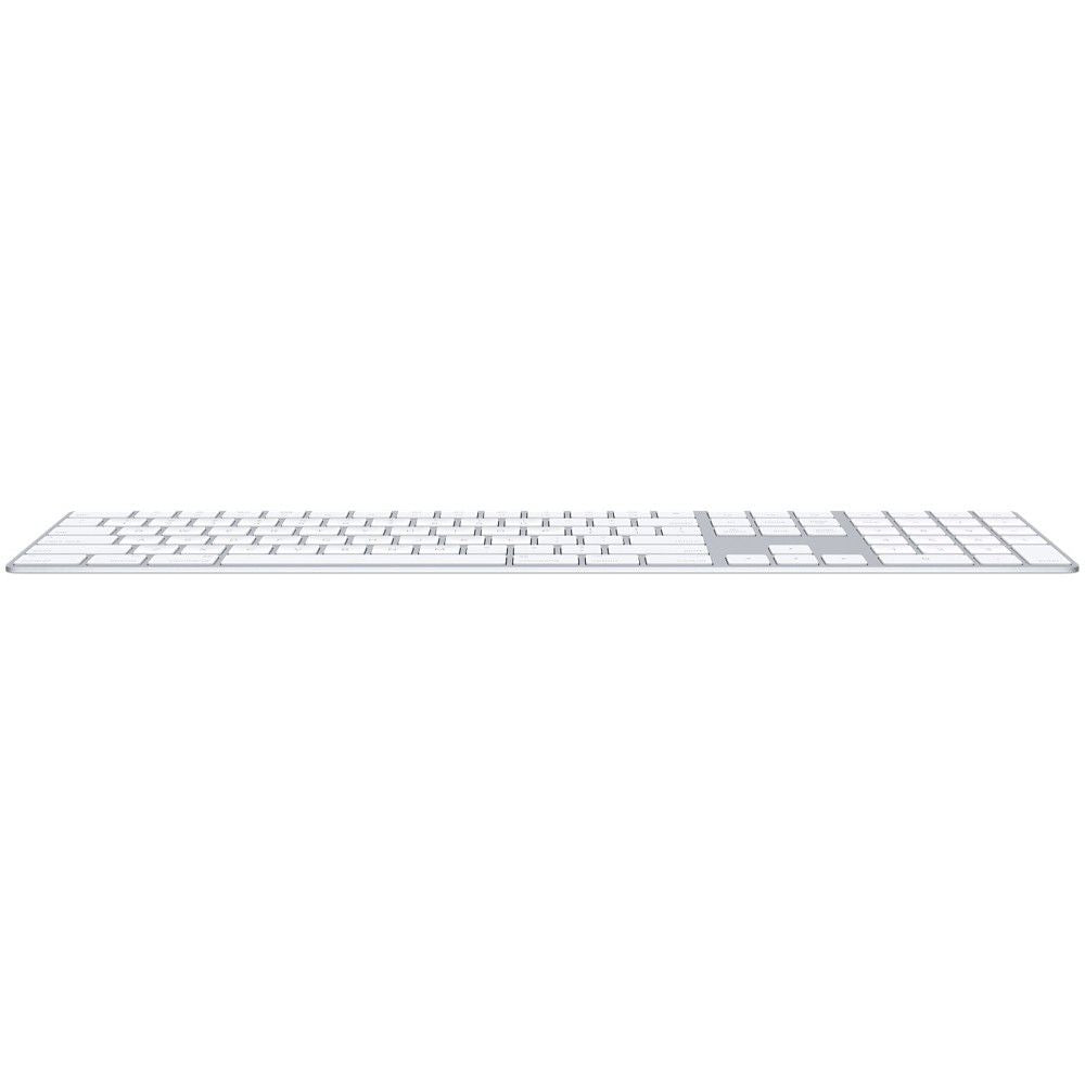 Magic Keyboard mit Touch ID und Ziffernblock für Mac Modelle mit Apple Chip – Deutsch – Weiße Tasten