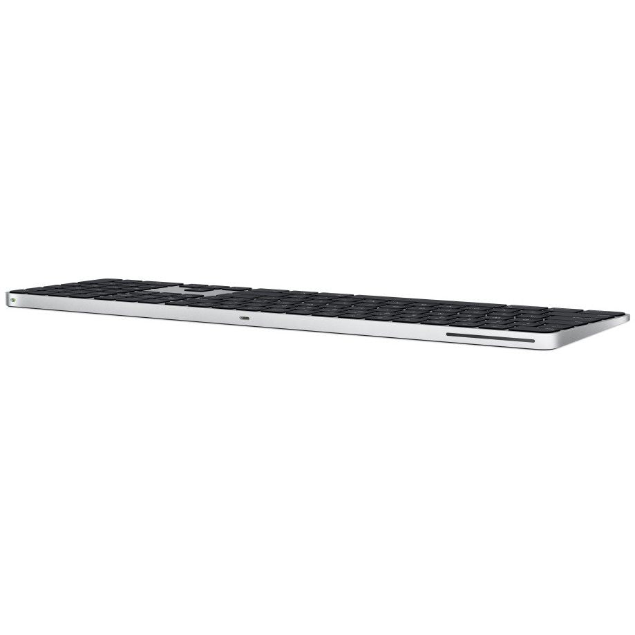 Magic Keyboard mit Touch ID und Ziffernblock für Mac Modelle mit Apple Chip – Deutsch – Schwarze Tasten