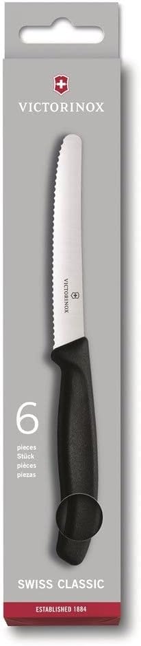 Victorinox Swiss Classic Tomaten- und Tafelmesser-Set, 6-teilig
