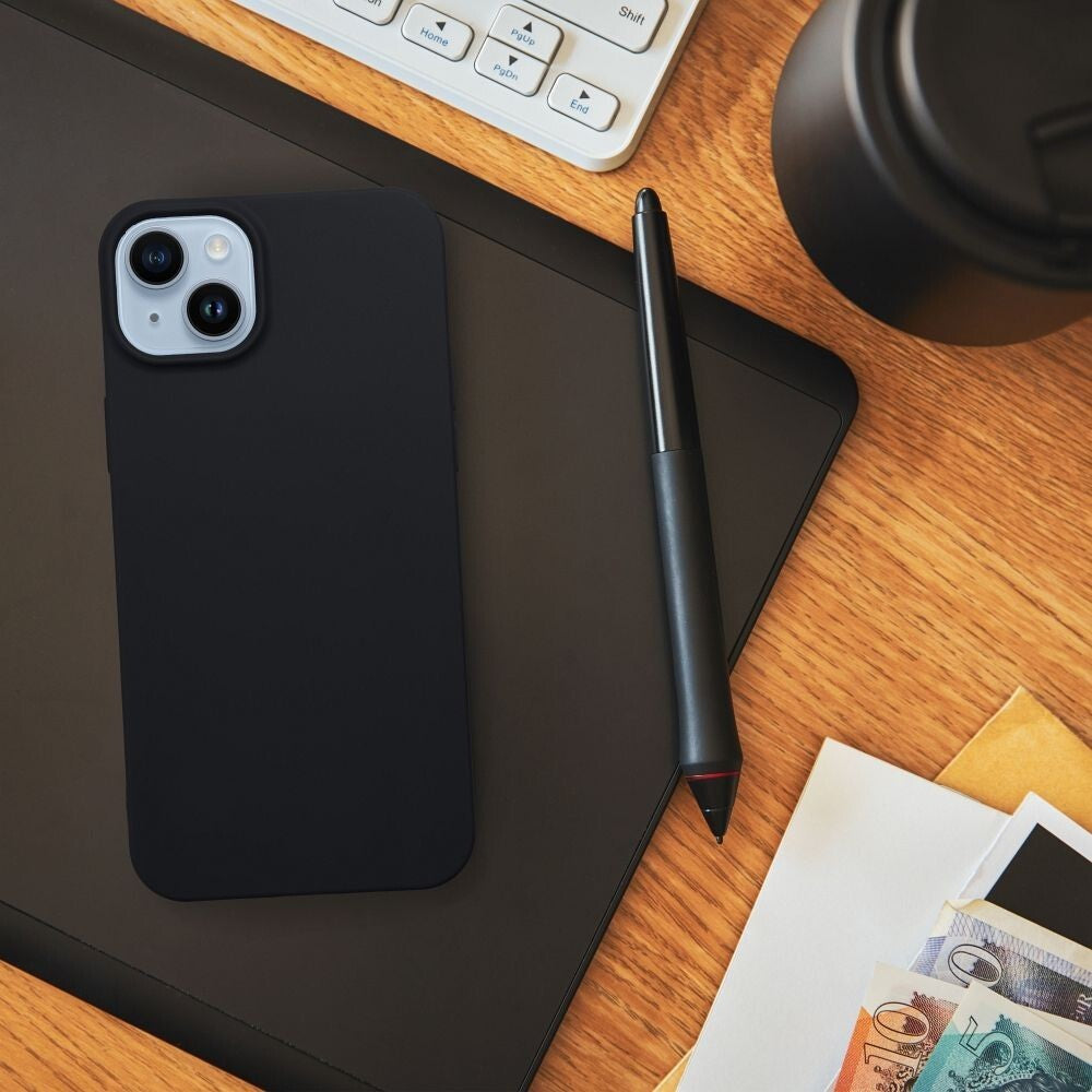 Apple iPhone 17 Pro Silikon Handyhülle 2mm TPU Case Schwarz