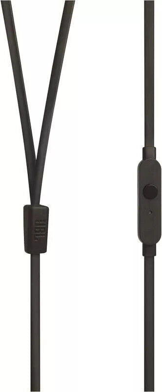JBL Tune 110 In-Ear Kopfhörer mit Mikrofon – Pure Bass Sound, Schwarz/Weiß, 1er