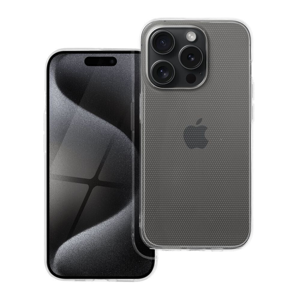 Apple iPhone 15 Pro Silikon Handyhülle 2mm TPU Schutz Case