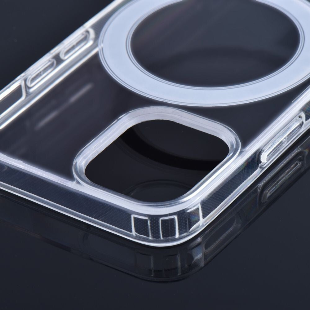 CLEAR MAG COVER mit Kameraschutz kompatibel mit MagSafe für iPhone 17 Air