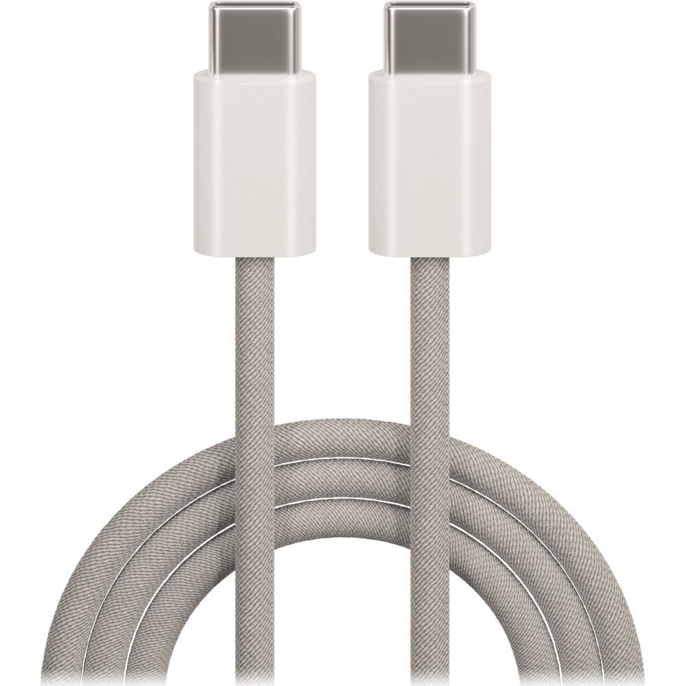Maxlife MXUC-06 USB-C zu USB-C Kabel 1,0m Nylon 20W in Blau / Lila / Grau
