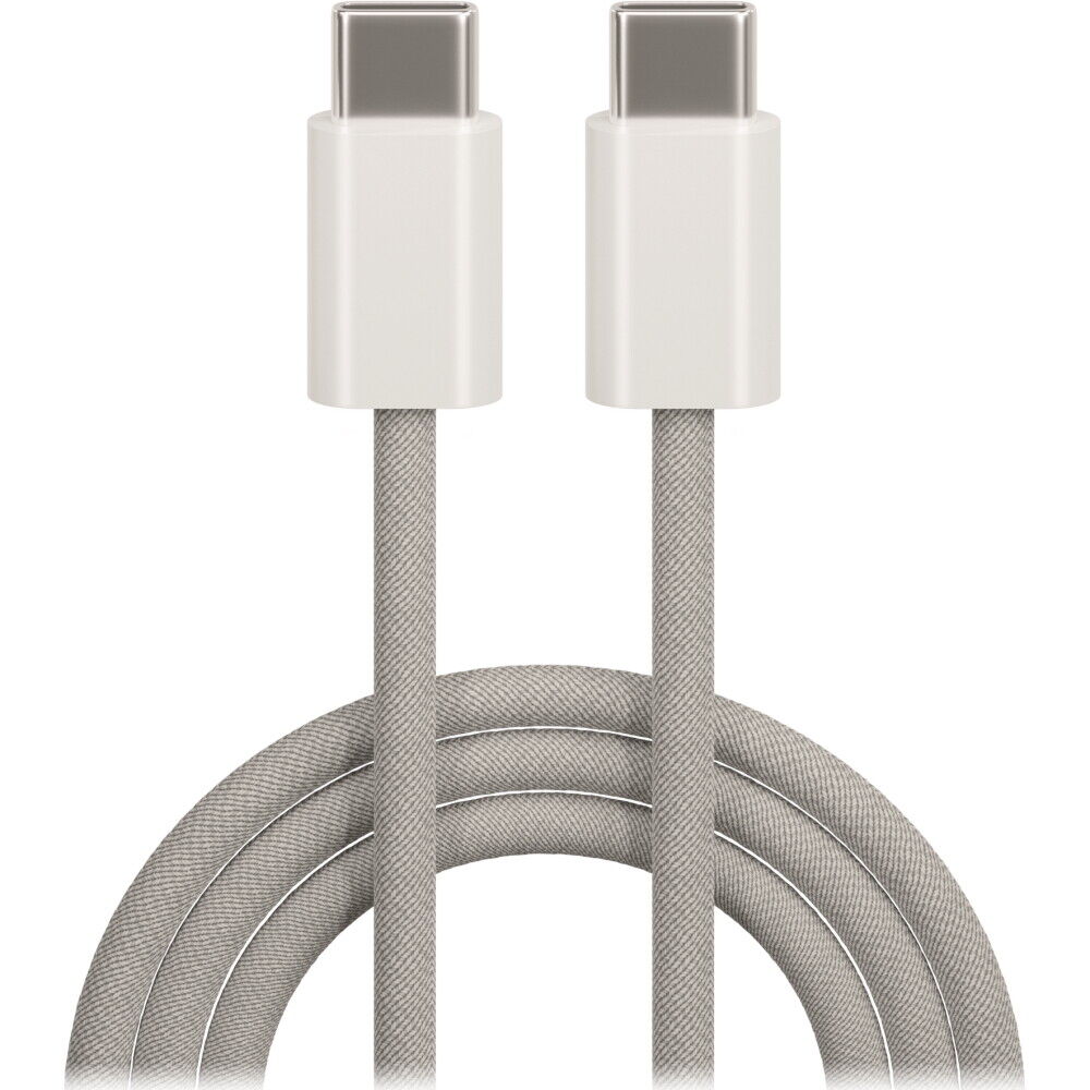 Maxlife MXUC-06 USB-C zu USB-C Kabel 1,0m Nylon 20W in Blau / Lila / Grau