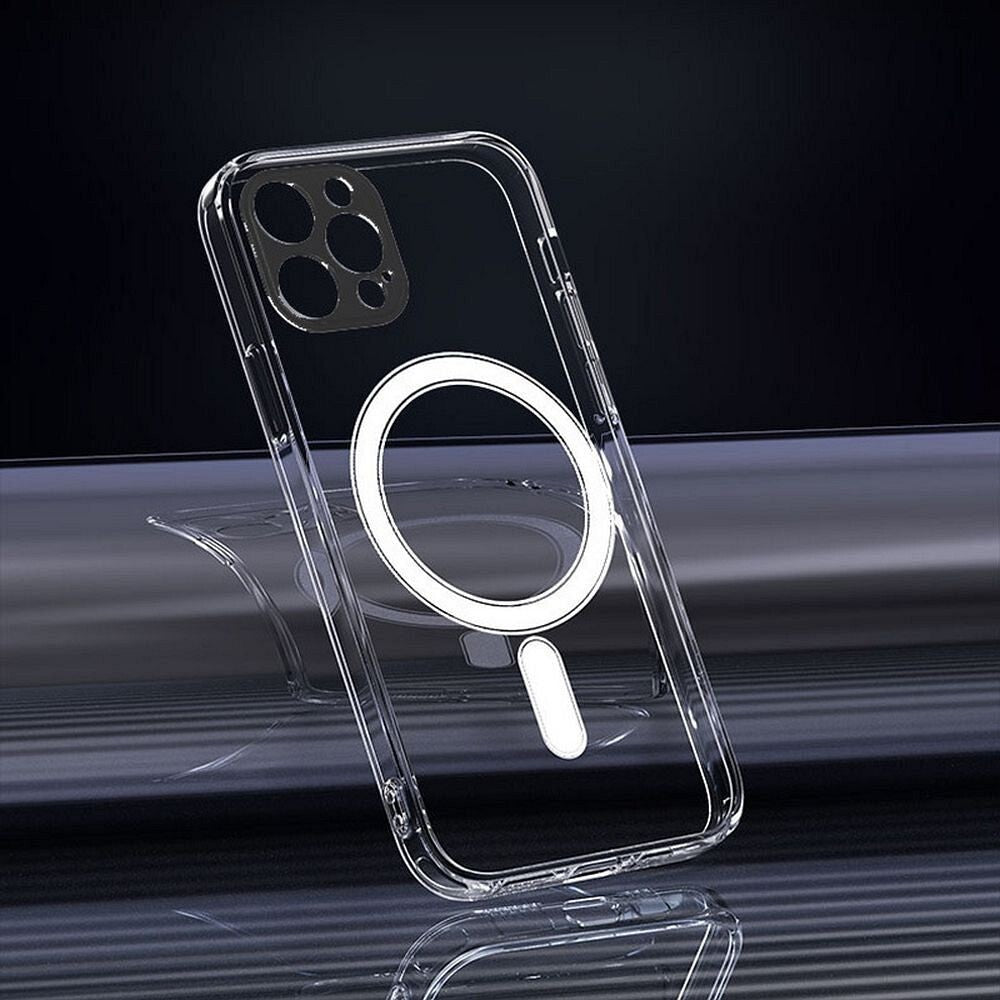 CLEAR MAG COVER mit Kameraschutz kompatibel mit MagSafe für iPhone 17 Air