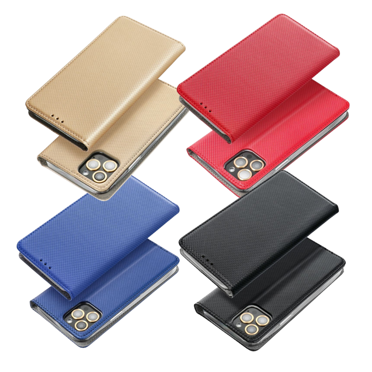 Book-Tasche für Samsung Galaxy A-Serie: A15/A35/A55/A21s/A50/A40/A51/A22/A12/A32