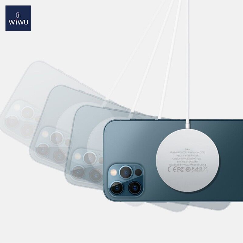 15W MagSafe Kompatibles Induktives Ladegerät - Magnetische Kabellose Ladestation