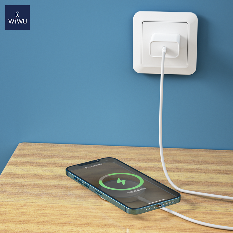 15W MagSafe Kompatibles Induktives Ladegerät - Magnetische Kabellose Ladestation