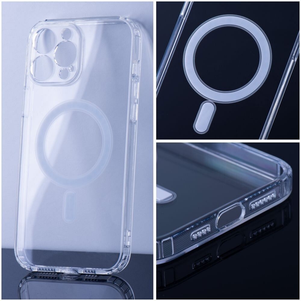 CLEAR MAG COVER mit Kameraschutz kompatibel mit MagSafe für iPhone 17 Pro Max
