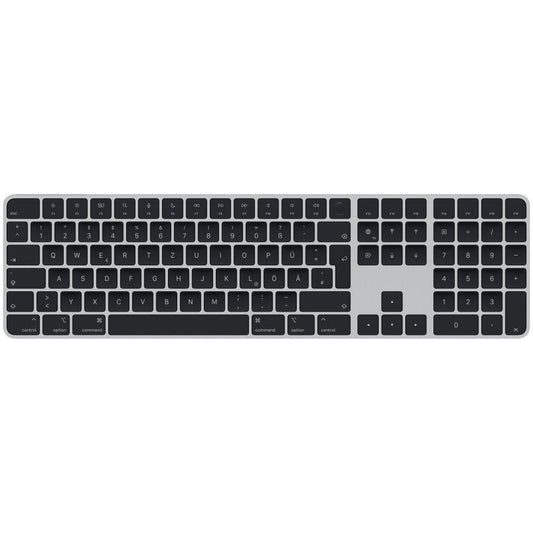 Magic Keyboard mit Touch ID und Ziffernblock für Mac Modelle mit Apple Chip – Deutsch – Schwarze Tasten