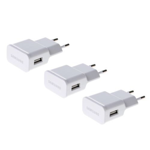 3x Samsung Ladegerät Netzteil 5V / 2000mA / Netzteil ETA-U90E