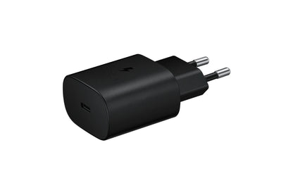 Samsung 25W Netzteil EP-TA800EBE USB-C Ladegerät mit Schnellladefunktion Schwarz