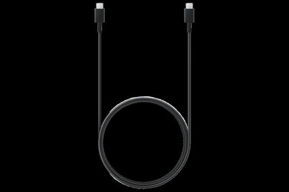 Samsung EP-DX310 USB-C auf USB-C Ladekabel 1,8m - Schwarz / Weiß