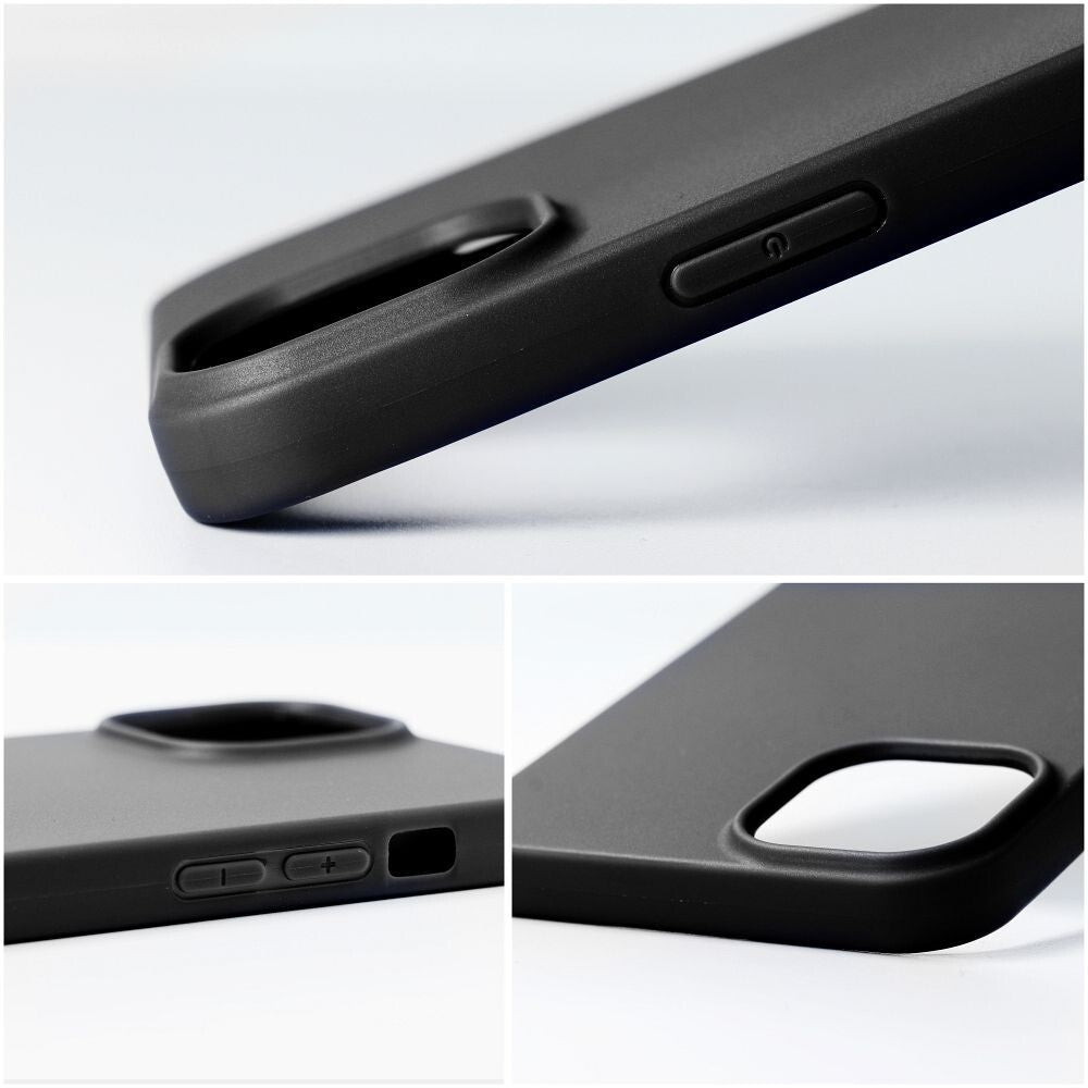 Apple iPhone 17 Pro Silikon Handyhülle 2mm TPU Case Schwarz