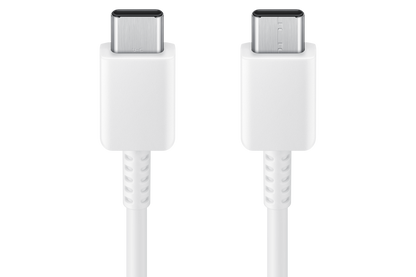 Samsung EP-DX310 USB-C auf USB-C Ladekabel 1,8m - Schwarz / Weiß