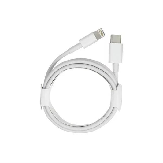 USB-C / Lightning iPhone Ladekabel weiß 1m